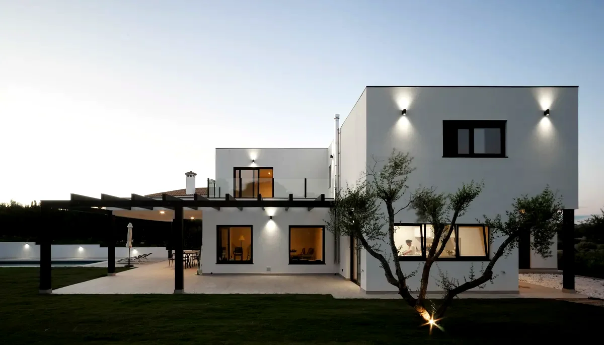 Casa aislada de entramado en madera